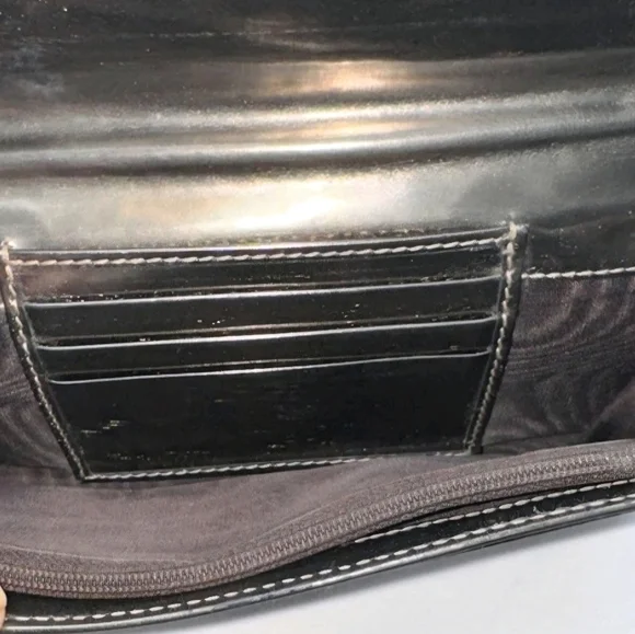 Gucci Vintage GG Plus Women's Monogram Canvas Long Wallet - Picture 10 of 13